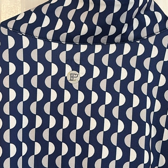 EP NY Long Sleeve GEO Print Zip Long Sleeve Polyester & Spandex Athletic Top XXL - Picture 8 of 9